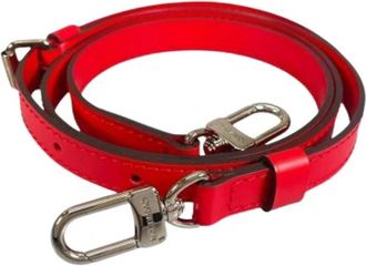 Louis Vuitton Pre-owned Accessories, female, Red, Size: ONE SIZE Pre-owned Vintage Standard Belt