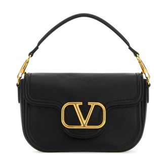 Valentino Garavani Handbags, female, Black, Size: ONE SIZE Alltime Shoulder Bag