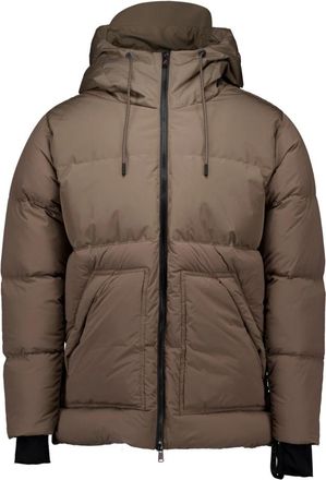 Afterlabel Gewatteerde Taupe Jas Galenan 052 - Heren - Winterjassen - Bruin - L - Jassen