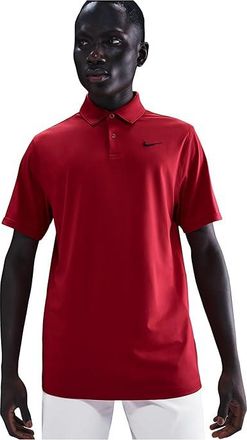 Nike Dri-FIT Good Polo Short Sleeve Solid Mens Clothing Gym Red/Black : 2XL, Elastane/Polyester