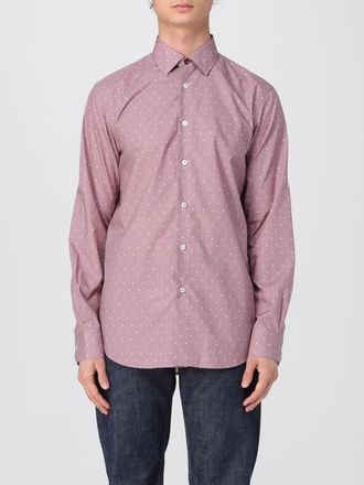 Paul Smith Slim Fit Gepunkte Lange Mouwen Shirt