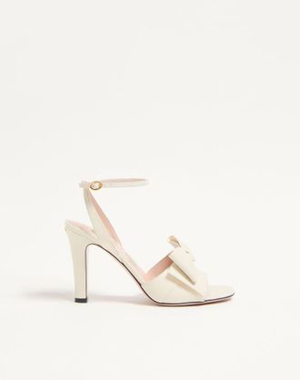 Valentino Garavani Bowow Kidskin Sandal 95Mm Wo