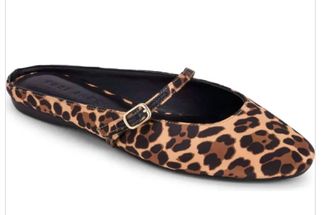 Yosi Samra Womens Lily Mary Jane Mule In Leopard