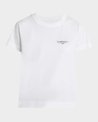 Tシャツ・カットソー Givenchy White Cotton T-Shirt With Logo Givenchy White cotton T-shirt with logo | TheDoubleF