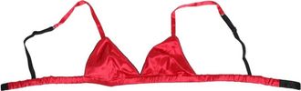 Dolce & Gabbana Soft Cup BH - Dames - BHs - Rood - S - Satijn - Ondergoed