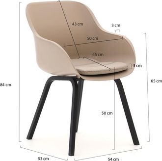 Hartman Hartman Le Soleil Element/Sophie dining tuinset 5-delig