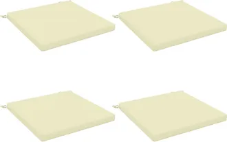 vidaXL Cojines De Asiento De 4 Piezas Soest 4 Uds. 100% Poli&eacute;ster Vidaxl