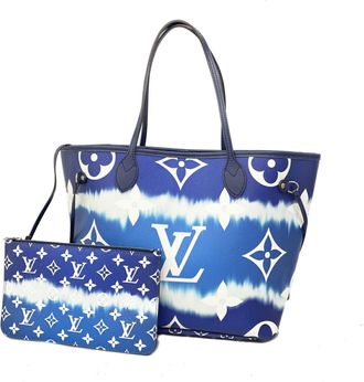 Louis Vuitton Blue Tote Bag (Pre-Owned)