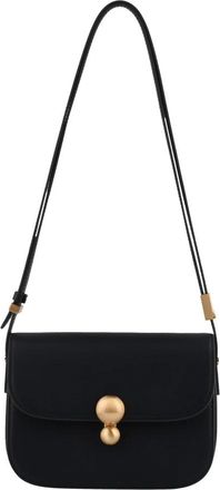 Pourchet Intro Crossbody Tas - Dames - Schoudertassen - Blauw - ONE Size - Leer - Tassen