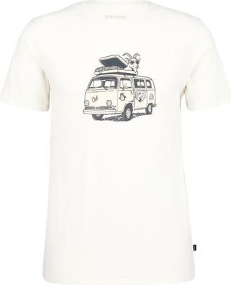 Stoic Hemp30 UtbySt. Print Tee T-Shirt f&uuml;r Herren | wei&szlig;