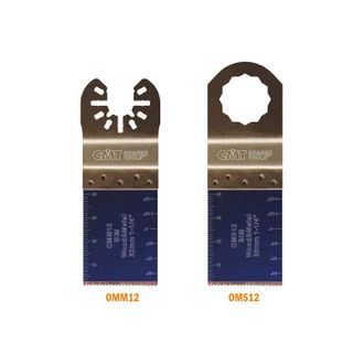 CMT Oms12-x50 32mm Hoja De Sierra De Inmersi&oacute;n Y Perfiladora Para Madera Y Metal