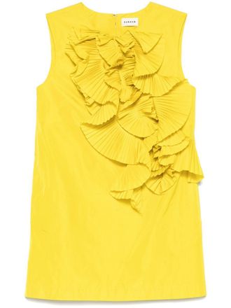 P.A.R.O.S.H. P. A.R. O.S. H. Pimpy Ruffled-Detail Mini Dress