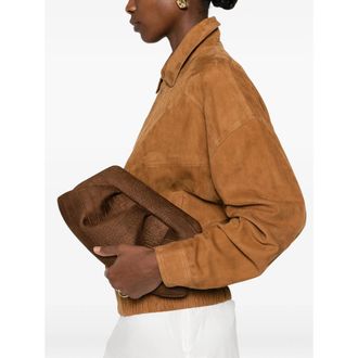 Themoir&egrave; Croc-effect Bios Clutch Bag