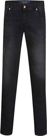 Billionaire Boys Club Super Slim Fit Lion Jeans - Heren - Slim Fit Jeans - Zwart - W28 - Katoen - Jeans