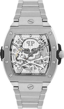 Philipp Plein The $keleton 2.0 Pwjfa 0425 - Heren - Horloges - Grijs - ONE Size - Accessoires
