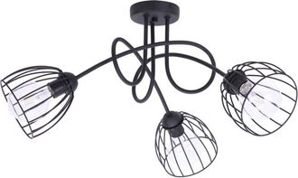 OEM L&aacute;mpara Colgante De Alambre Retro Loft Edison Led E27