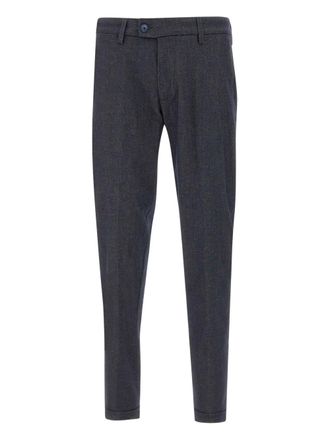 Re-hash Mucha10 belt-loops button trousers - men - Lyocell/Polyester/Viscose/Elastane - 33 - Grey