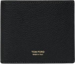 Tom Ford Leren Billfold Portemonnee - Heren - Portefeuilles - Zwart - ONE Size - Leer - Accessoires