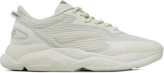 HUGO BOSS Leon Runner Sneakers - Heren - Sneakers - Grijs - 36 EU - Schoenen