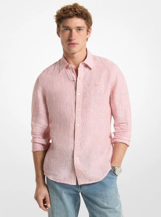 Michael Kors Striped Linen Shirt