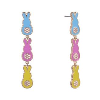Hallmark Linear Easter Bunny Earrings in Pink at Nordstrom