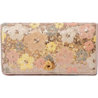 MICHELLE WILHITE The Olivia Clutch in Nude Multi at Nordstrom