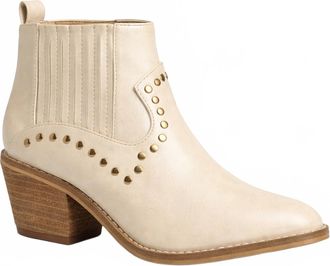 Corkys Footwear Womens On Fleek Bootie In White