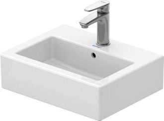 Duravit Duravit - Vero 45cm lavamanos, con rebosadero, con banco para el