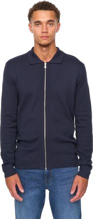 Duck and Cover Heren Melfi Gebreide Afritsbare Trui (Marineblauw)