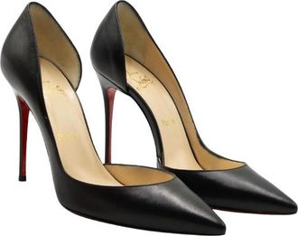 Christian Louboutin Louboutin Black Kid Iriza 100 Pumps Size 36