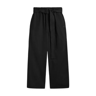 Yohji Yamamoto Pantaloni Utility in Twill - - Trousers - Uomo - Nero - S
