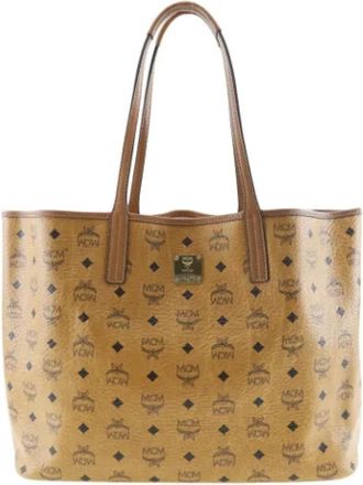 MCM Pre-owned Fabric totes - Dames - Vintage Shopper - Bruin - ONE Size - Vintage