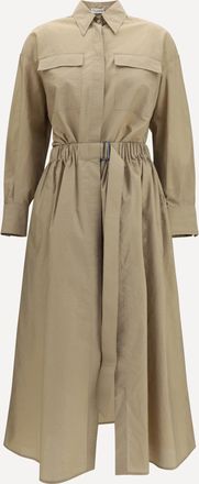 Brunello Cucinelli Abito con camicia e gonna Woman L