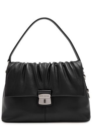 Marc Jacobs The Messenger Leather Shoulder bag - Black - One Size
