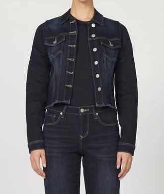 Dear John Denim Roselyn Denim Jacket In Daring Indigo