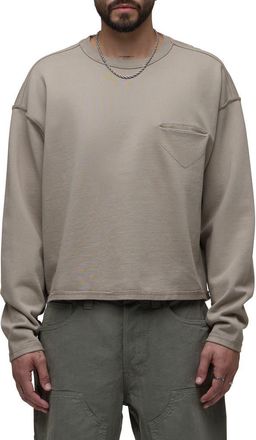 Hudson French Terry Crewneck Sweatshirt in Laurel Oak at Nordstrom, Size Xx-Large