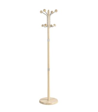 HERDASA Herdasa - Perchero Mod. 420 Herrajes En Cromo Satinado Lacado Cambrian, 180 Cm(alto)37 Cm(ancho)37 Cm(largo)