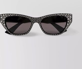 Alexander McQueen acetate cat-eye sunglasses