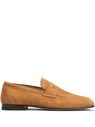 Tod's suede loafers - Brown