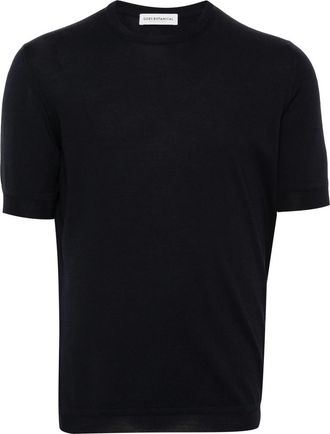 Goes Botanical Fine-knit Merino Wool Top