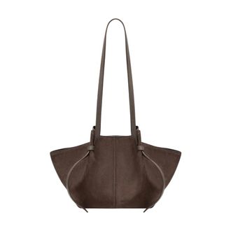 Yuzefi Dames, Tassen, Bruin, Maat: ONE Size Leer