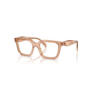 Prada Glasses, female, Brown, 52 MM, Squared Eyeglasses