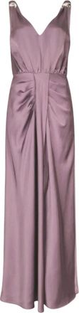 Dante6 Kleedjes, Dames, Roze, XS, Polyester, Marcia Maxi Jurk