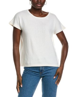 Eleventy Round Neck Cashmere Top