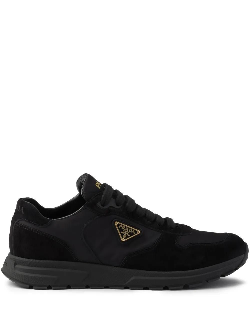 20ss sneaker black leather 靴 archive Prada