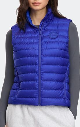 Canada Goose Aethera Quilted Ripstop 750 Fill Power Down Puffer Vest in Azurite Blue at Nordstrom, Size X-Small
