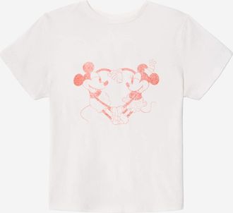 Re/Done Re/Done Disney Heart Hands T-Shirt