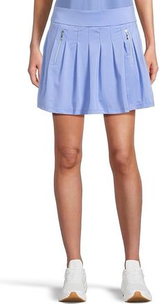 Jamie Sadock Cooltrex 16 Pleated Skort Womens Skort Indigo : MD, Polyester/Spandex