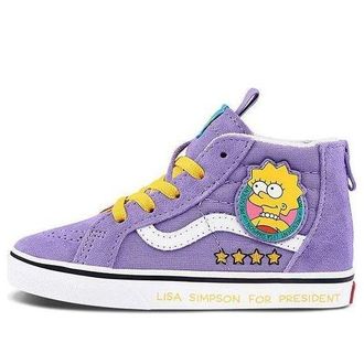 Vans (TD) Vans The Simpsons x SK8-HI Zip Lisa 4 Prez VN0A4BV117G