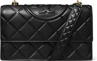 Tory Burch Borsa a spalla Fleming - Nero